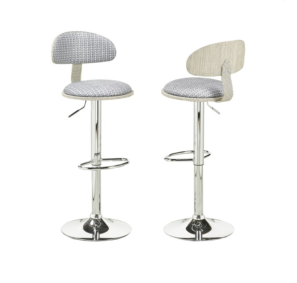 Candace & Basil Adjustable Swivel Bar Stool, Set of 2 TSC.ca Online