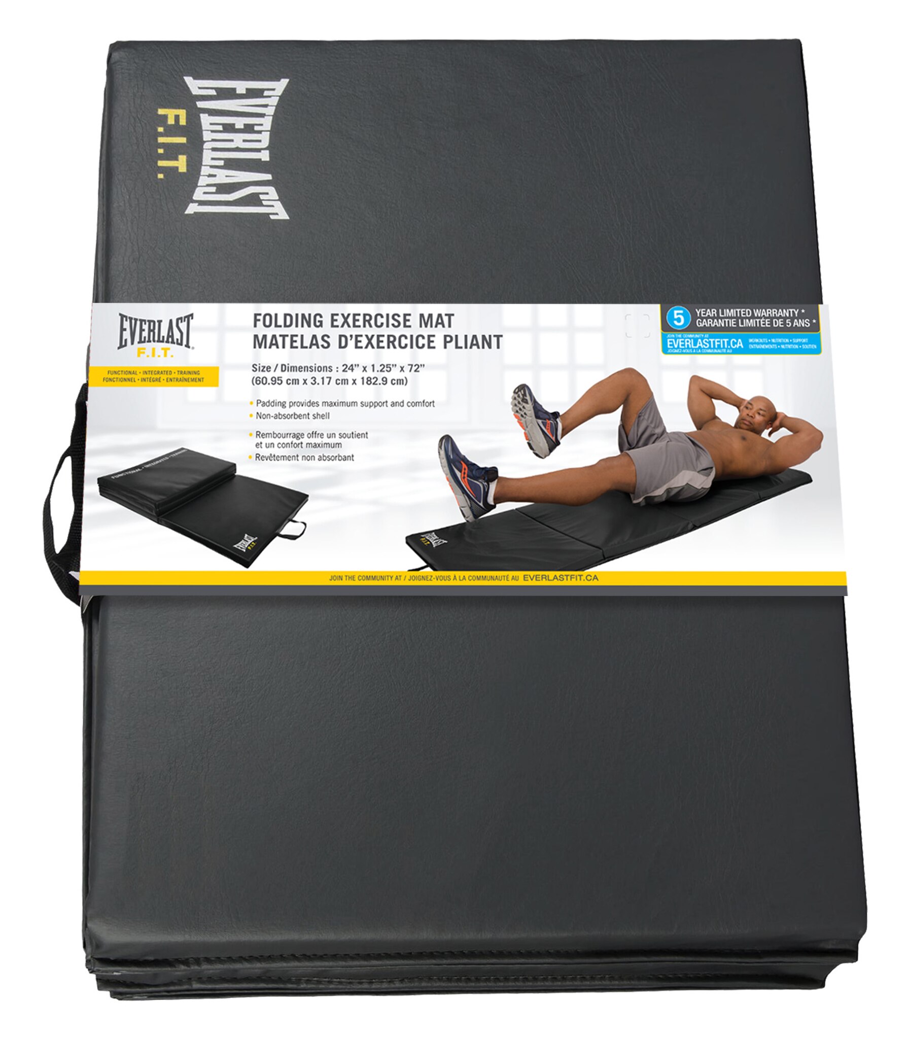 エクササイズグッズ Supreme Everlast Folding Exercise Mat Supreme Everlast Folding Exercise Mat