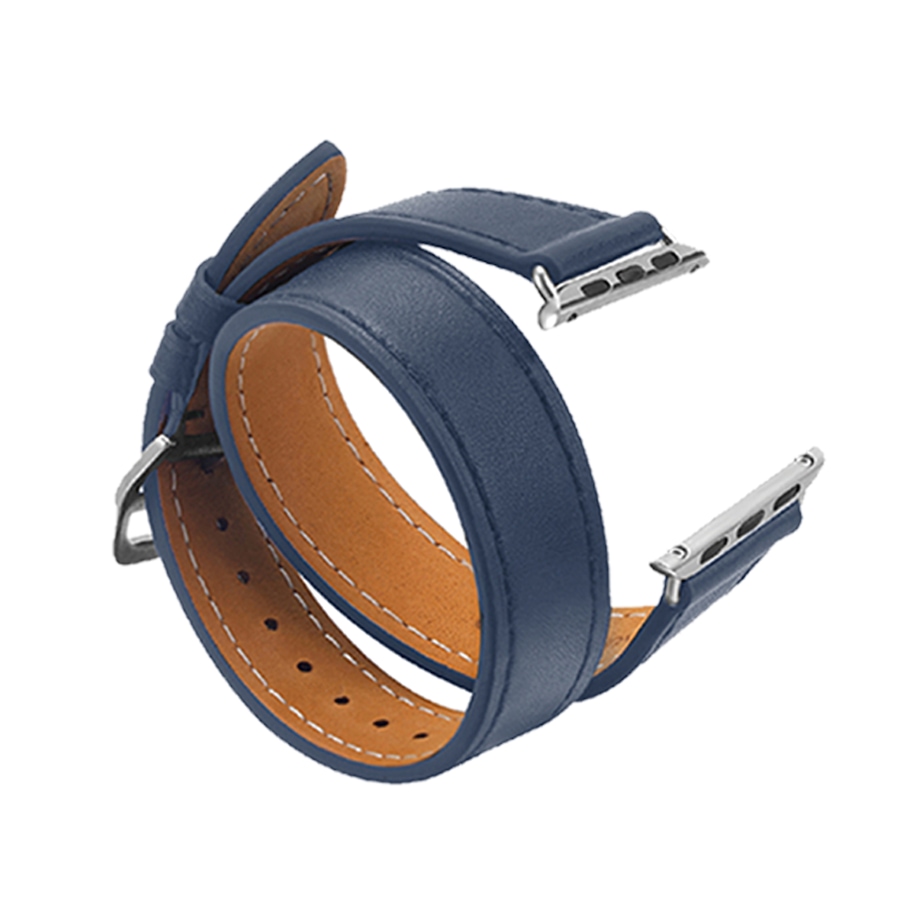 Image 642971_SAGSE.jpg, Product 642-971 / Price $36.99, Digital Basics Lane Leather Double Wrap for Apple Watch from Digital Basics on TSC.ca's Electronics department