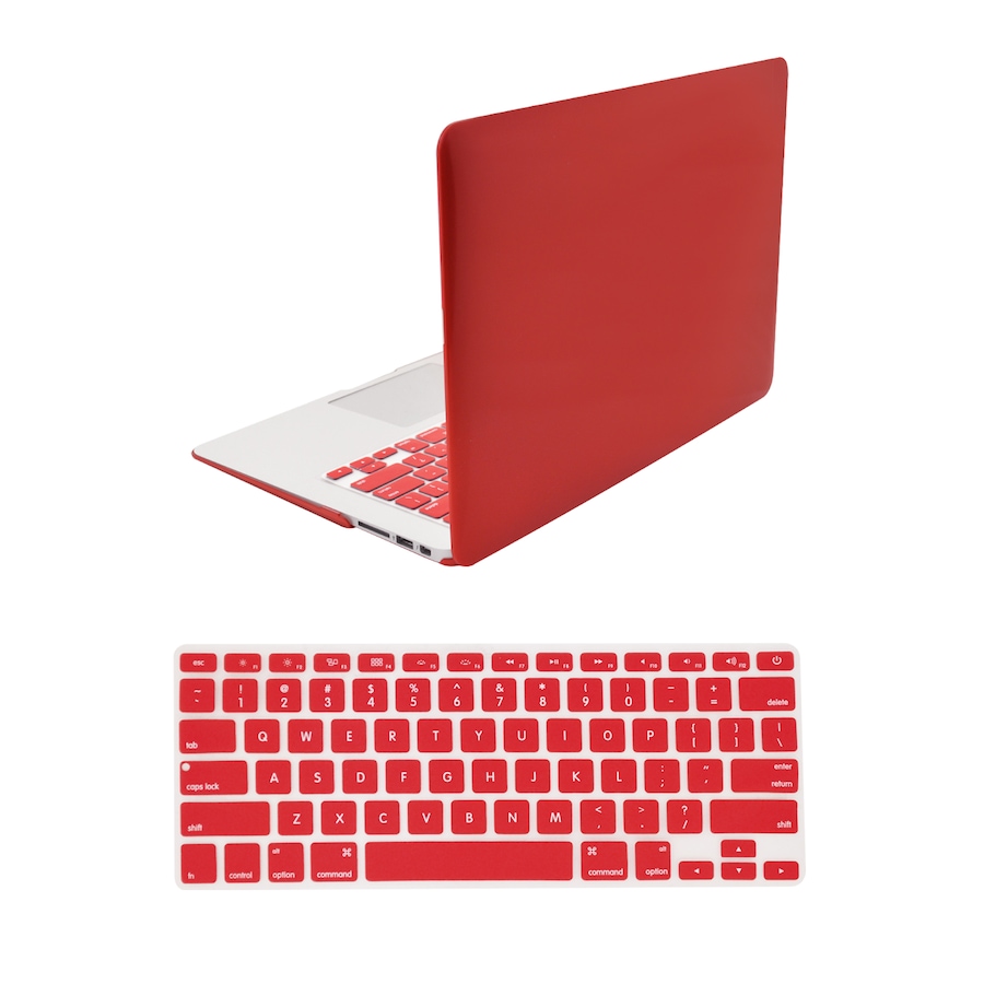Image 642988_RED.jpg, Product 642-988 / Price $41.99, Digital Basics Clip Case with Keyboard Overlay from Digital Basics on TSC.ca's Electronics department