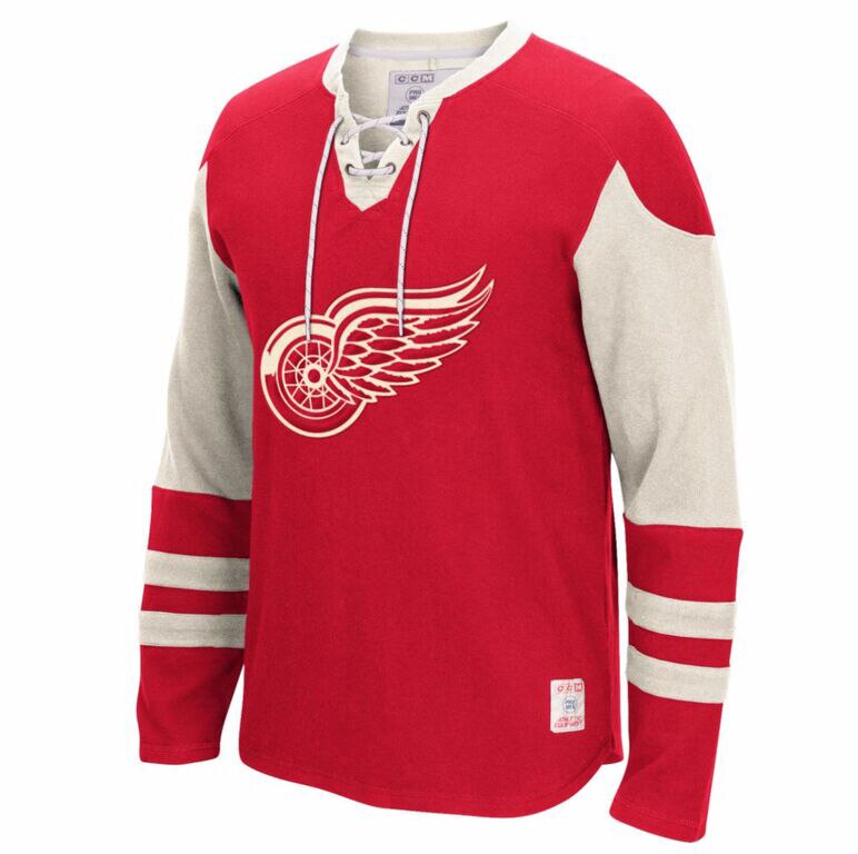 red wings centennial jersey