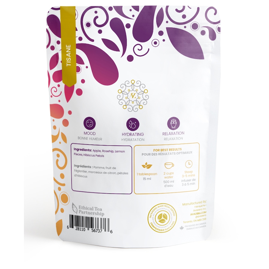 Image 644115_ALTMORE1.jpg, Product 644-115 / Price $19.00, Avazera Loose Leaf Tea Happy from Avazera on TSC.ca's Kitchen department