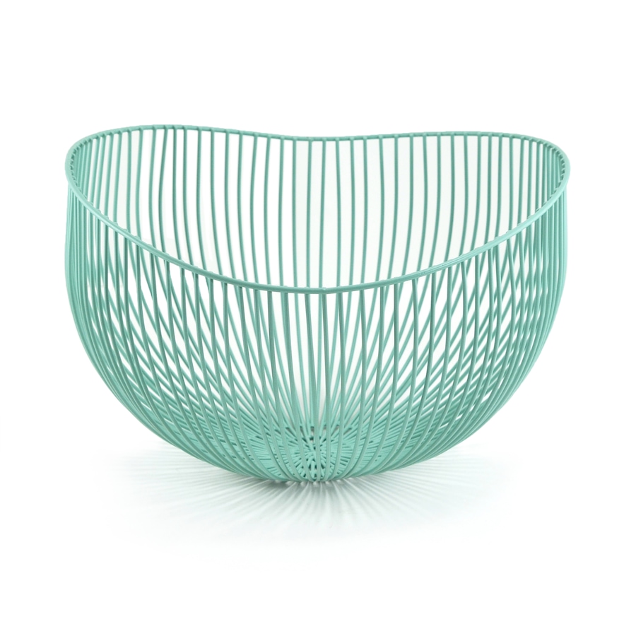 Image 644913.jpg, Product 644-913 / Price $40.95, Fable - Iron Basket, Matte Blue from Dolce & Gourmando on TSC.ca's Home & Garden department