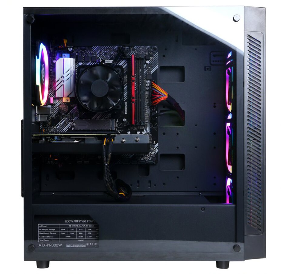 Image 645906_ALTMORE2.jpg, Product 645-906 / Price $1,749.99, CyberPowerPC GMA9100CPG AMD 5600X 8GB from CyberpowerPC on TSC.ca's Electronics department