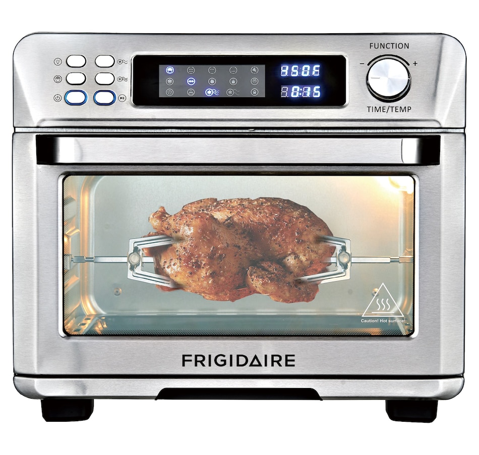 Kitchen Small Appliances Fryers Frigidaire 25L Digital Air Fryer Oven Stainless Steel