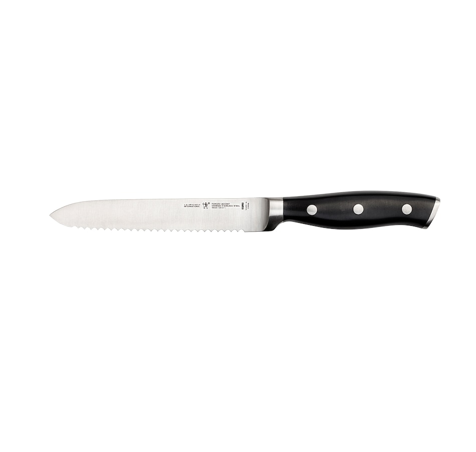 Image 646009.jpg, Product 646-009 / Price $34.99, Henckels Forged Accent 5" Bagel Knife from Henckels on TSC.ca's Kitchen department
