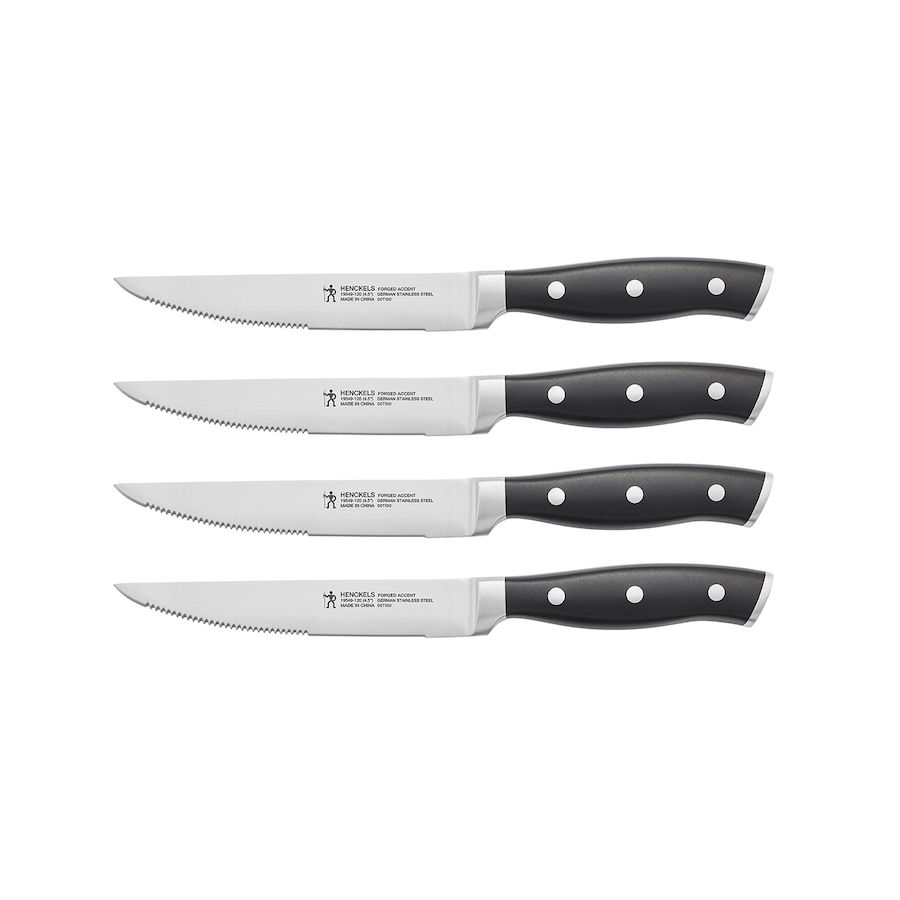 Image 646022.jpg, Product 646-022 / Price $84.99, Henckels Forged Accent 4-Piece Steak Knife Set from Henckels on TSC.ca's Kitchen department