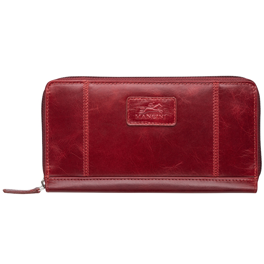 Image 646036_RED.jpg, Product 646-036 / Price $79.99, Mancini Casablanca Collection Ladies' Clutch Wallet from Mancini Fine Leather on TSC.ca's Fashion department