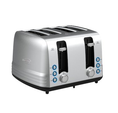 Brentwood Stainless Steel 4-Slice Toaster