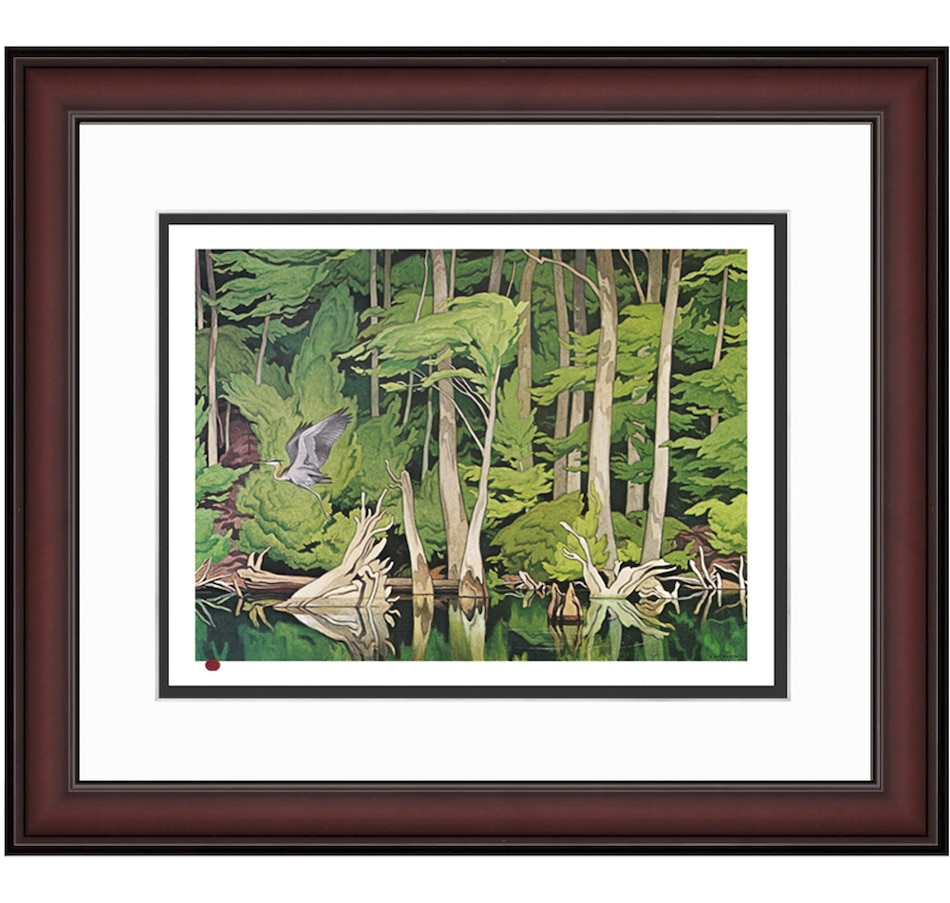 Image 646077.jpg, Product 646-077 / Price $239.99, Group of Seven - Blue Heron, A. J. Casson from Pure Solutions Gallery Art on TSC.ca's Home & Garden department