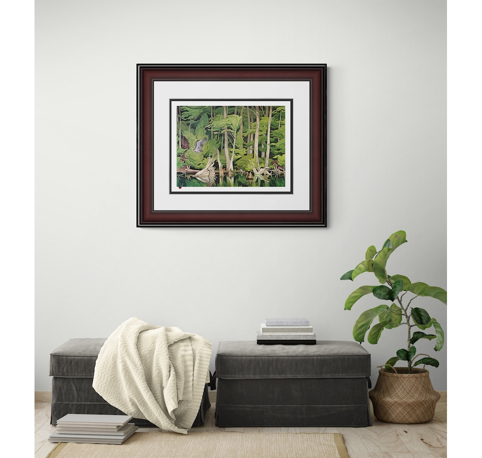 Image 646077_ALTMORE1.jpg, Product 646-077 / Price $239.99, Group of Seven - Blue Heron, A. J. Casson from Pure Solutions Gallery Art on TSC.ca's Home & Garden department