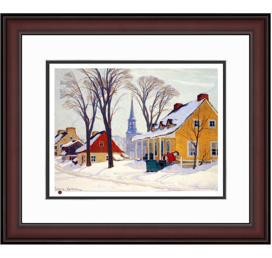 Image 646079.jpg, Product 646-079 / Price $239.99, Group of Seven - Winter Morning, Clarence Gagnon from Pure Solutions Gallery Art on TSC.ca's Home & Garden department