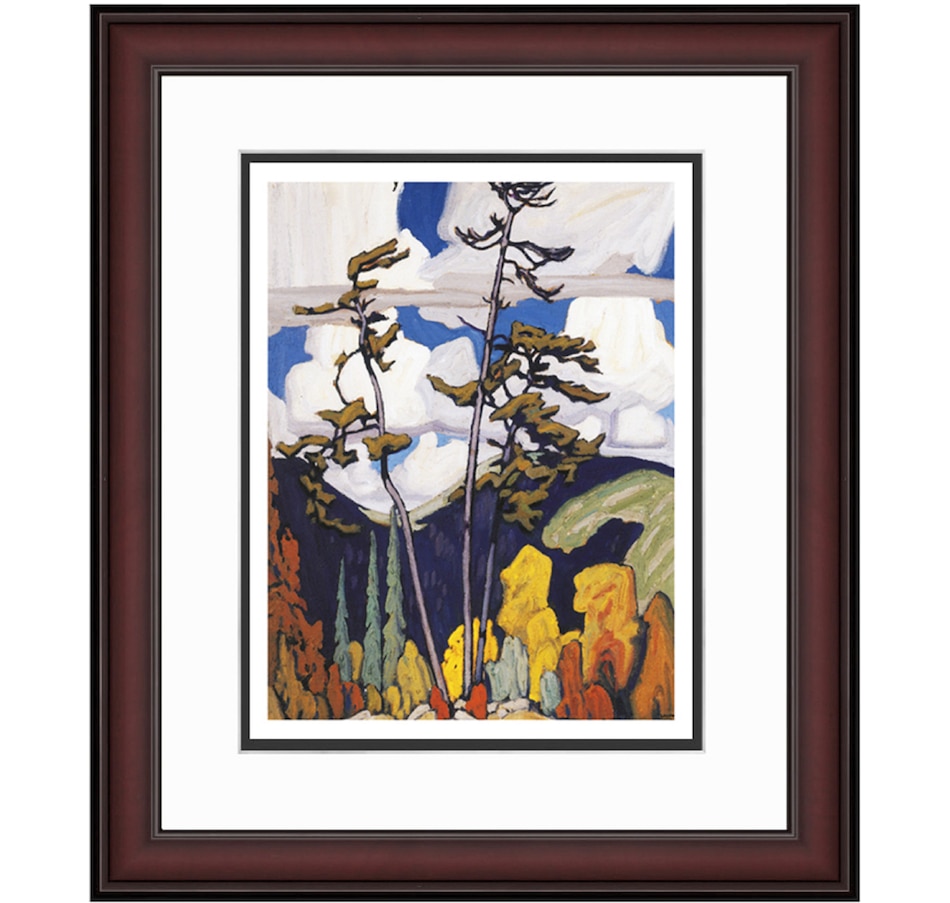 Image 646094.jpg, Product 646-094 / Price $239.99, Group of Seven - The Pines by Lawren Harris from Pure Solutions Gallery Art on TSC.ca's Home & Garden department