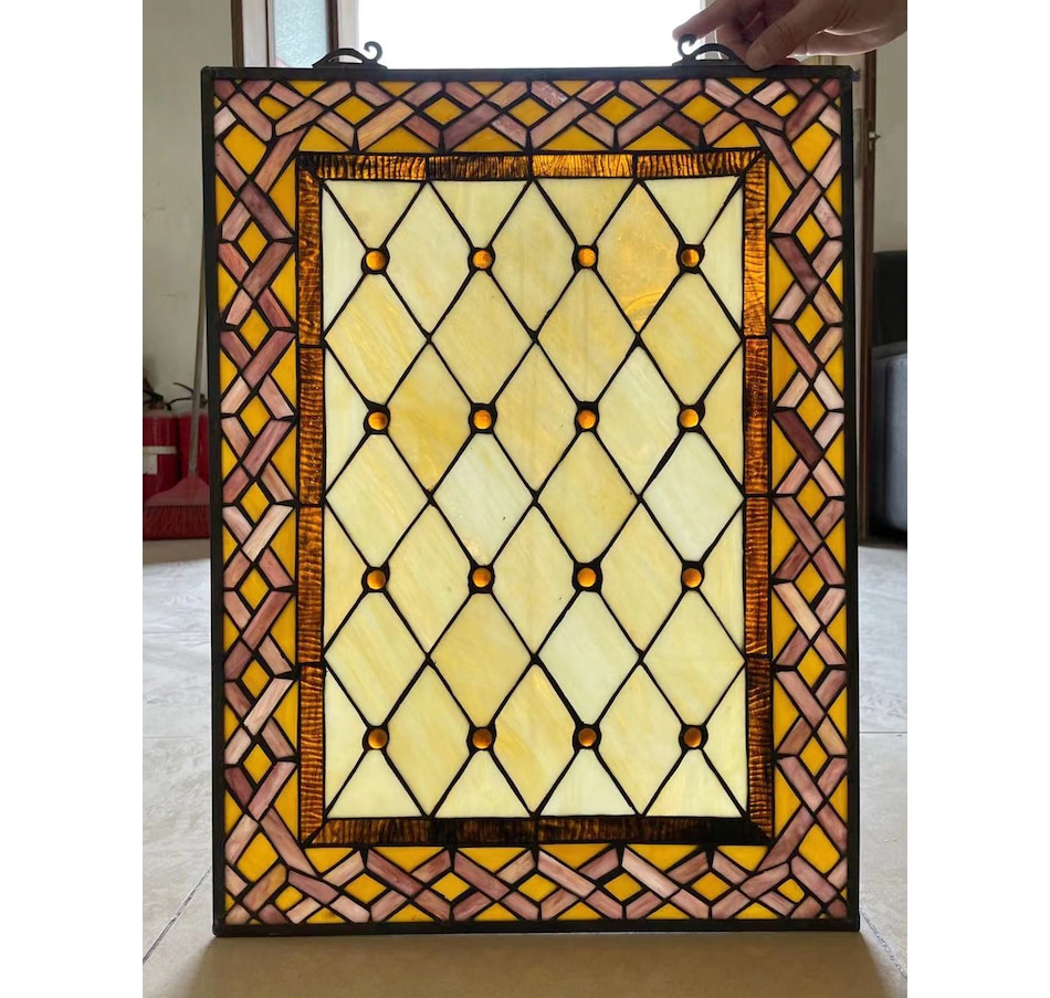 Image 646158.jpg, Product 646-158 / Price $208.00, Fine Art Lighting Stained Glass Wind Panel from Fine Art Lighting on TSC.ca's Home & Garden department
