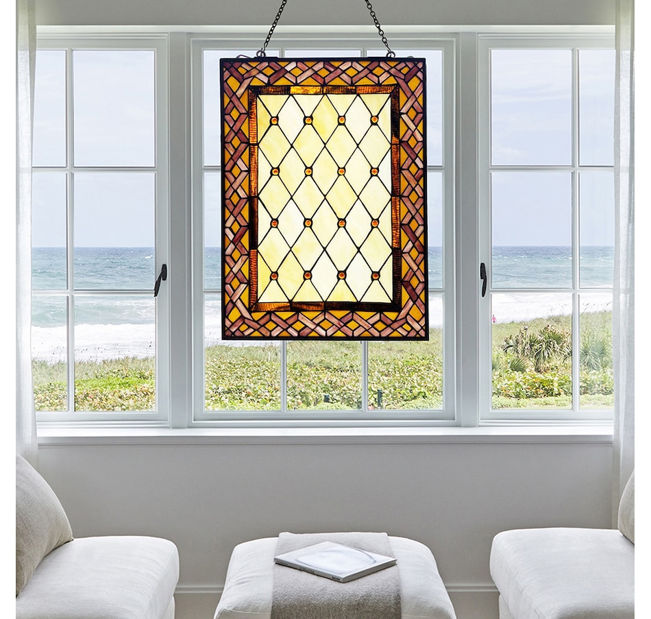 Image 646158_ALTMORE500.jpg, Product 646-158 / Price $208.00, Fine Art Lighting Stained Glass Wind Panel from Fine Art Lighting on TSC.ca's Home & Garden department