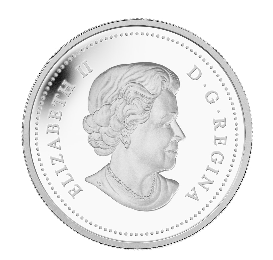 tsc.ca - $20 Fine Silver Coin Murano Glass Candy Cane