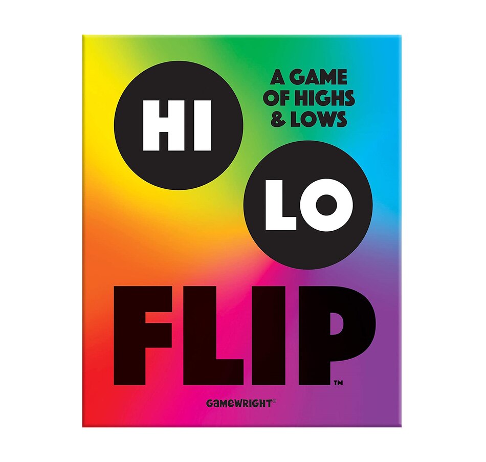 Image 646287.jpg, Product 646-287 / Price $25.99, Hi-Lo Flip: A Card Game of Highs & Lows on TSC.ca's Toys & Hobbies department