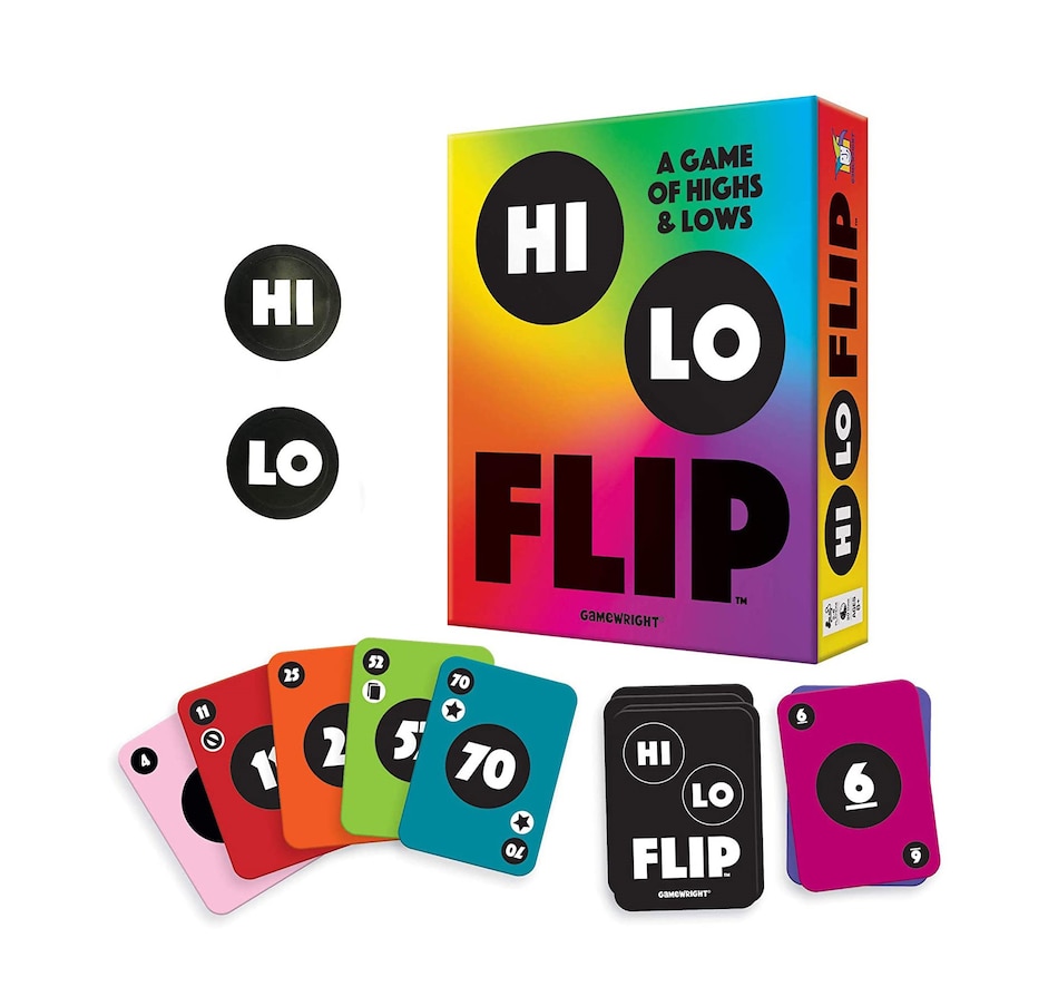 Image 646287_ALTMORE3.jpg, Product 646-287 / Price $25.99, Hi-Lo Flip: A Card Game of Highs & Lows on TSC.ca's Toys & Hobbies department