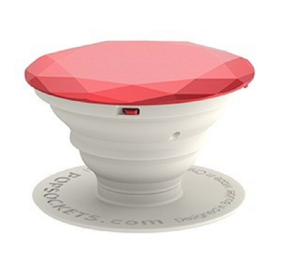 Image 646441.jpg, Product 646-441 / Price $19.99, PopSockets PopGrip Luxe (Red Diamond) on TSC.ca's Electronics department