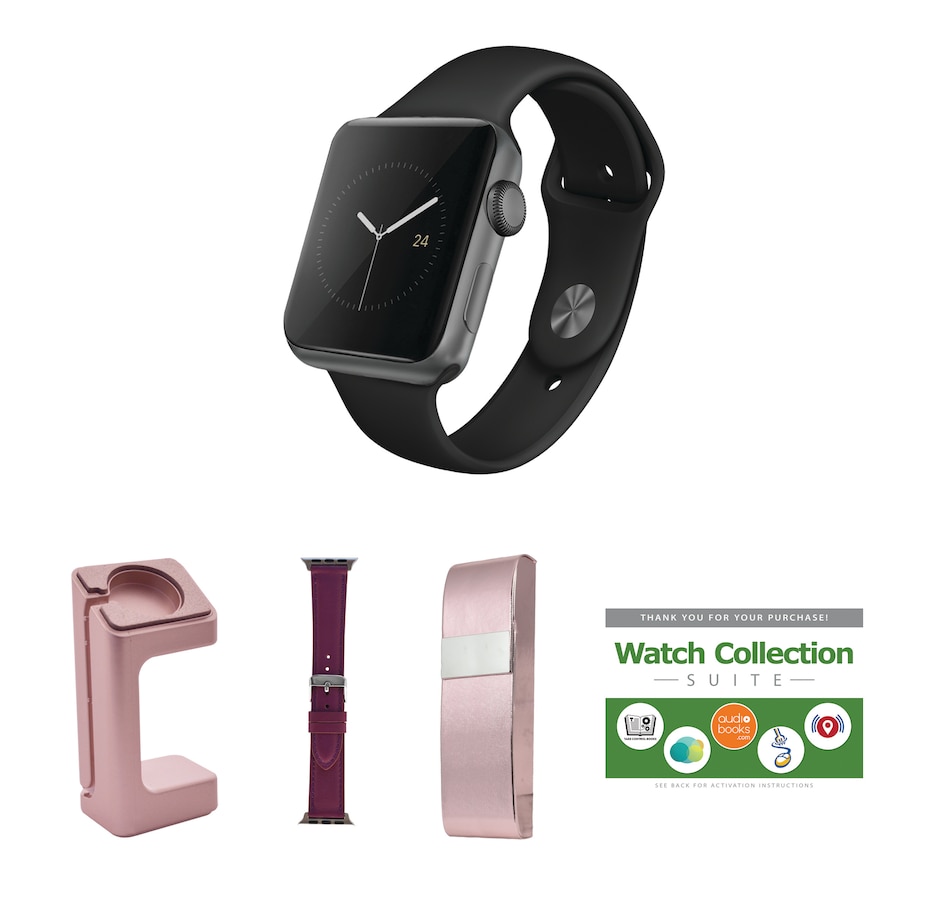 Image 646553_GKP38.jpg, Product 646-553 / Price $534.96 - $574.96, Apple Watch Series 3 GPS Bundle from Apple on TSC.ca's Health & Fitness department