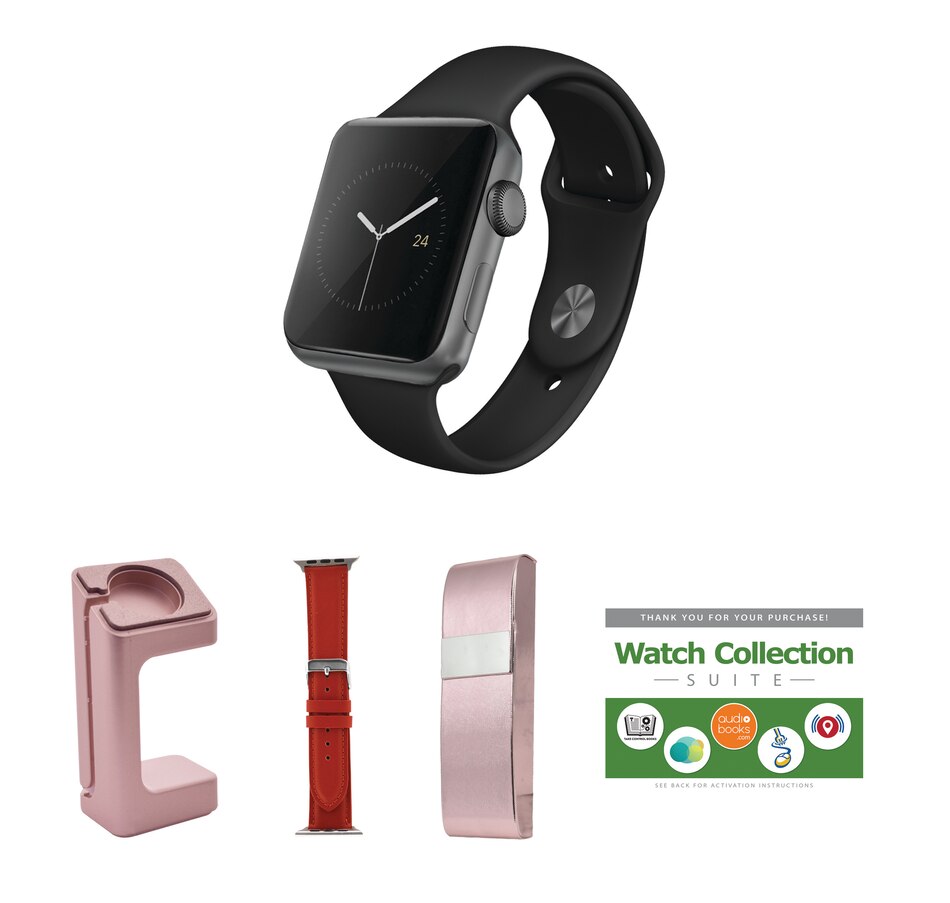 Image 646553_GRB38.jpg, Product 646-553 / Price $534.96 - $574.96, Apple Watch Series 3 GPS Bundle from Apple on TSC.ca's Health & Fitness department