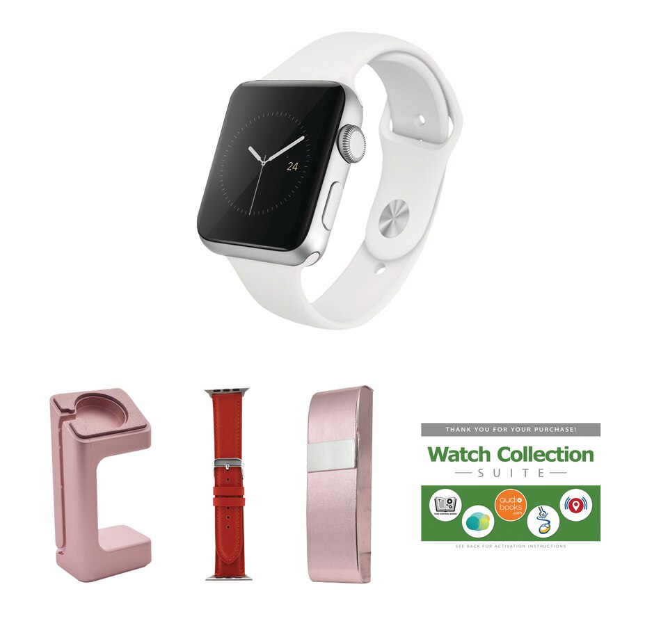 Image 646553_SWD38.jpg, Product 646-553 / Price $534.96 - $574.96, Apple Watch Series 3 GPS Bundle from Apple on TSC.ca's Health & Fitness department