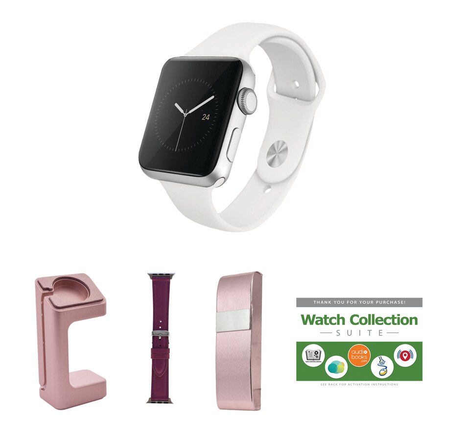 Image 646553_SWU38.jpg, Product 646-553 / Price $534.96 - $574.96, Apple Watch Series 3 GPS Bundle from Apple on TSC.ca's Health & Fitness department