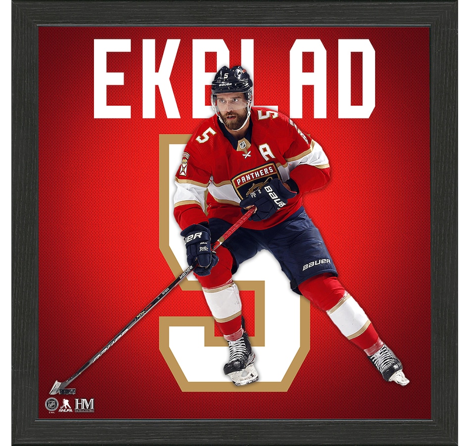 Image 646783.jpg, Product 646-783 / Price $79.99, NHL Impact Jersey Frame- Aaron Ekblad from Highland Mint on TSC.ca's Sports department