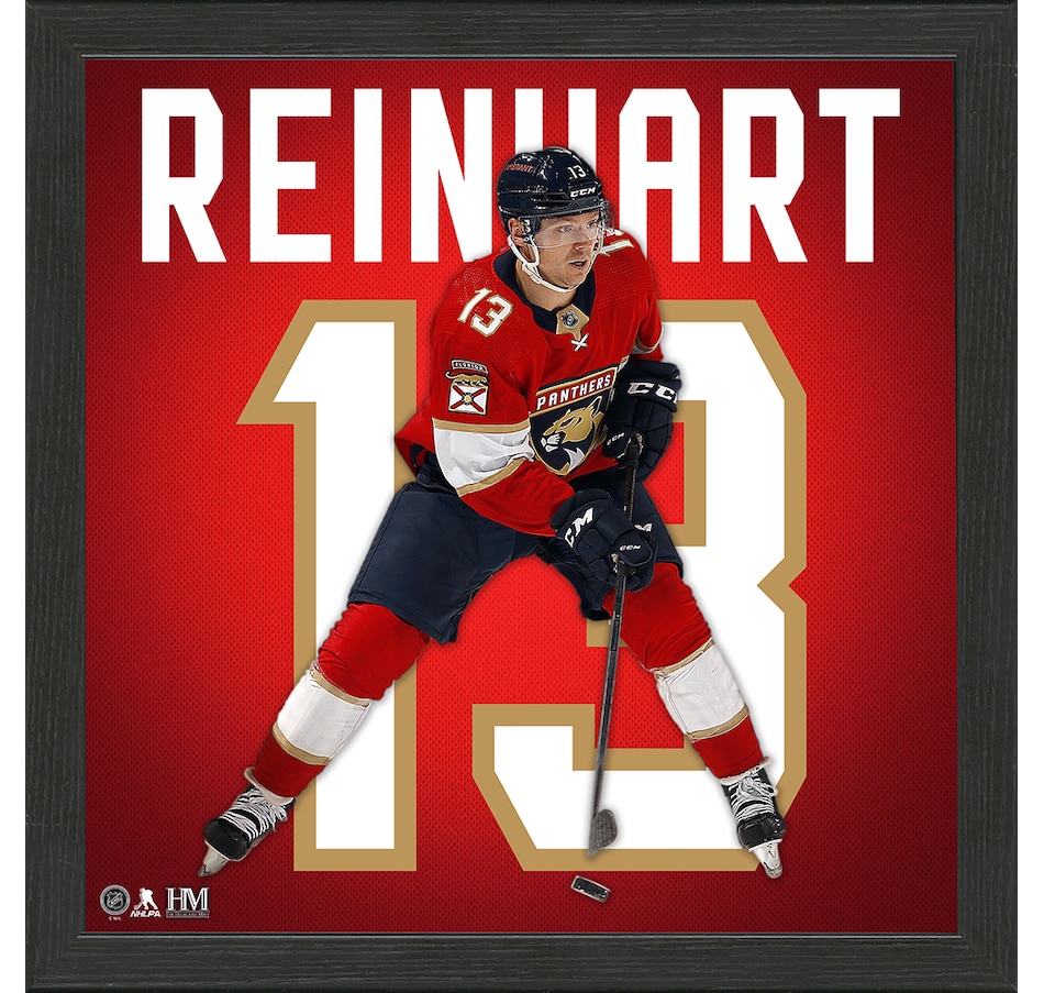 Image 646785.jpg, Product 646-785 / Price $79.99, NHL Impact Jersey Frame- Sam Reinhart from Highland Mint on TSC.ca's Sports department