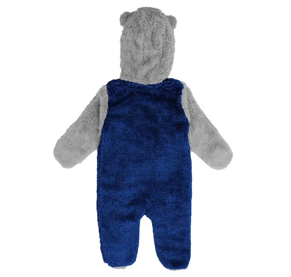 Image 646842_ALTMORE1.jpg, Product 646-842 / Price $59.99, Infant Vancouver Canucks Navy and Grey Game Nap Teddy Fleece Bunting Full-Zip Sleeper on TSC.ca's Sports department