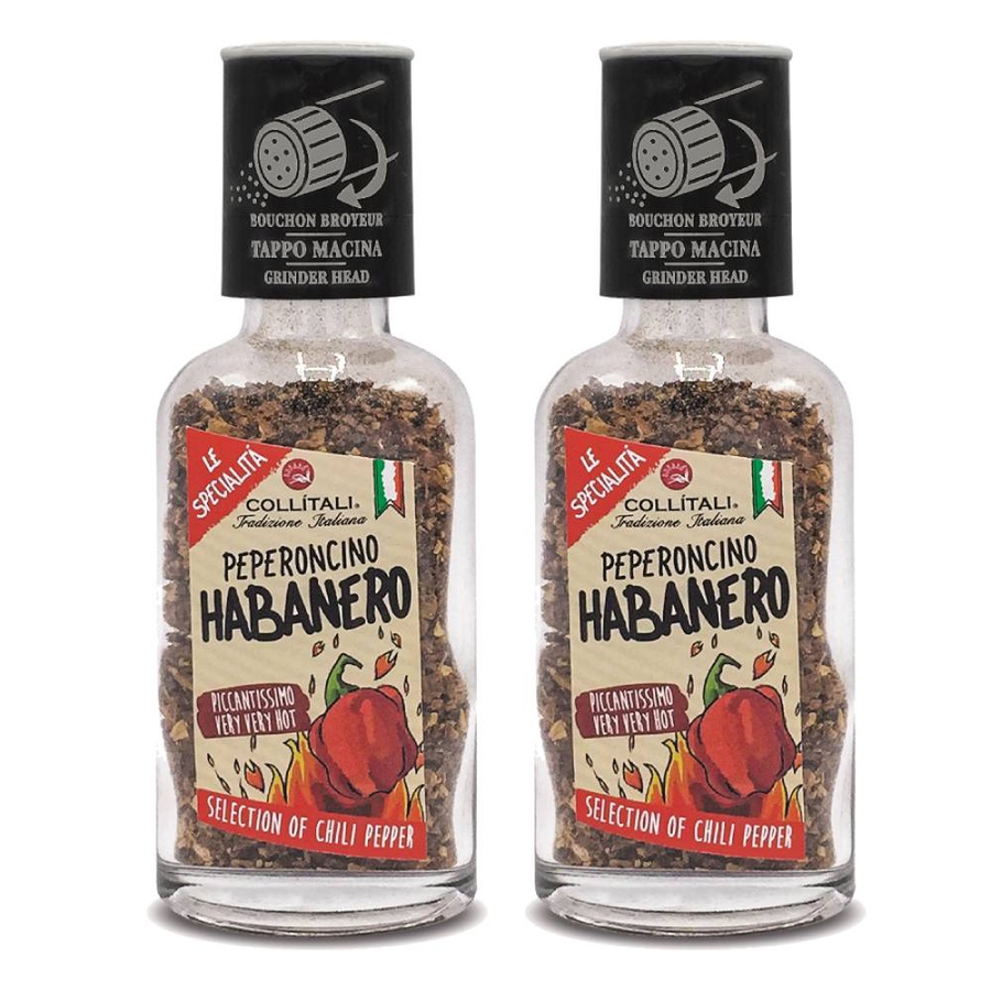Image 646899.jpg, Product 646-899 / Price $31.99, Collitali Specialty Chilli Habanero (Mexico) Very Very Hot with Grinder Cap 35g (2-Pack) from Dolce & Gourmando on TSC.ca's Kitchen department