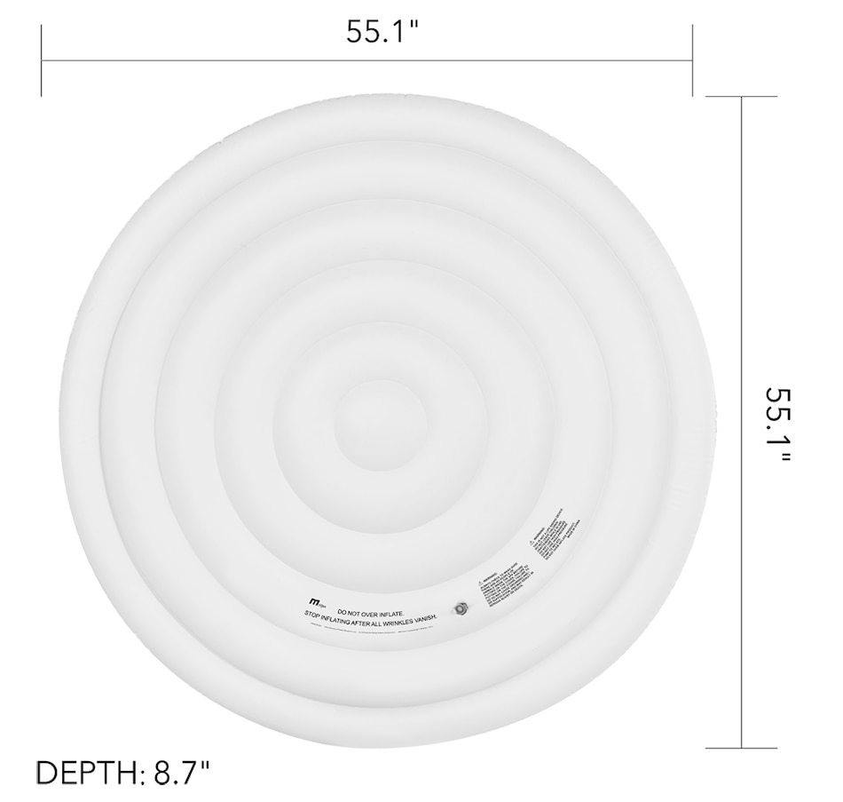 Image 646954_ALTMORE4.jpg, Product 646-954 / Price $85.99, MSPA Inflatable 4-Person Round Bladder from MSPA on TSC.ca's Home & Garden department