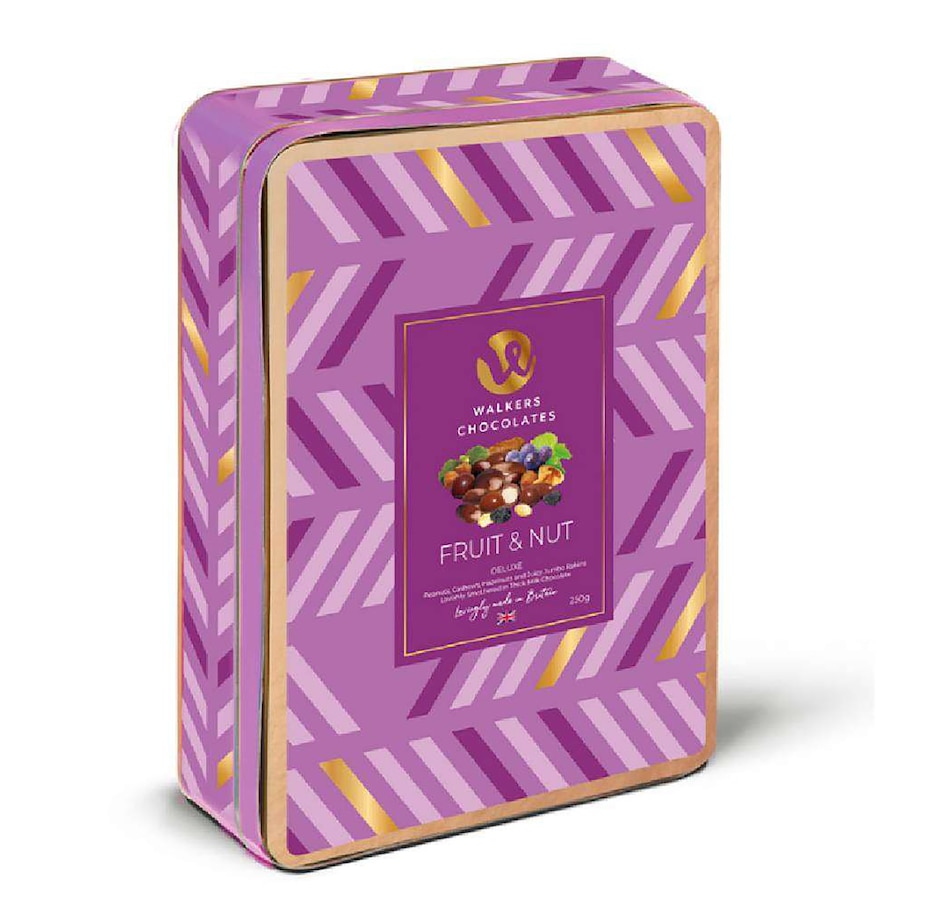 Image 646992.jpg, Product 646-992 / Price $25.99, Walkers Chocolate Fruit and Nut Assortment Tin (250 g) from Dolce & Gourmando on TSC.ca's Kitchen department