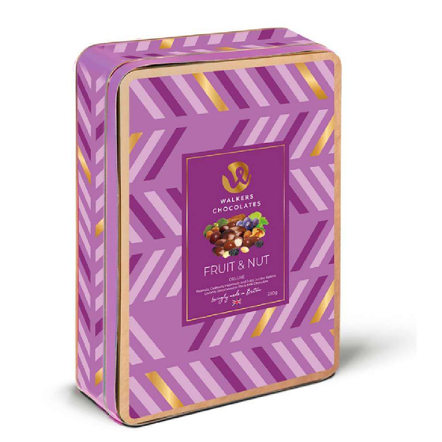 Image 646992.jpg, Product 646-992 / Price $25.99, Walkers Chocolate Fruit and Nut Assortment Tin (250 g) from Dolce & Gourmando on TSC.ca's Kitchen department