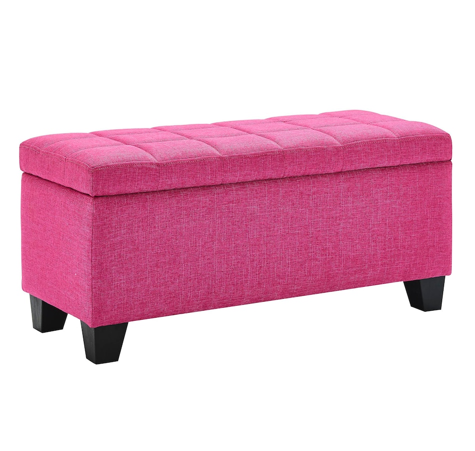 Image 647006_PNK.jpg, Product 647-006 / Price $188.95, Lila Storage Ottoman from Worldwide Home Furnishings on TSC.ca's Home & Garden department
