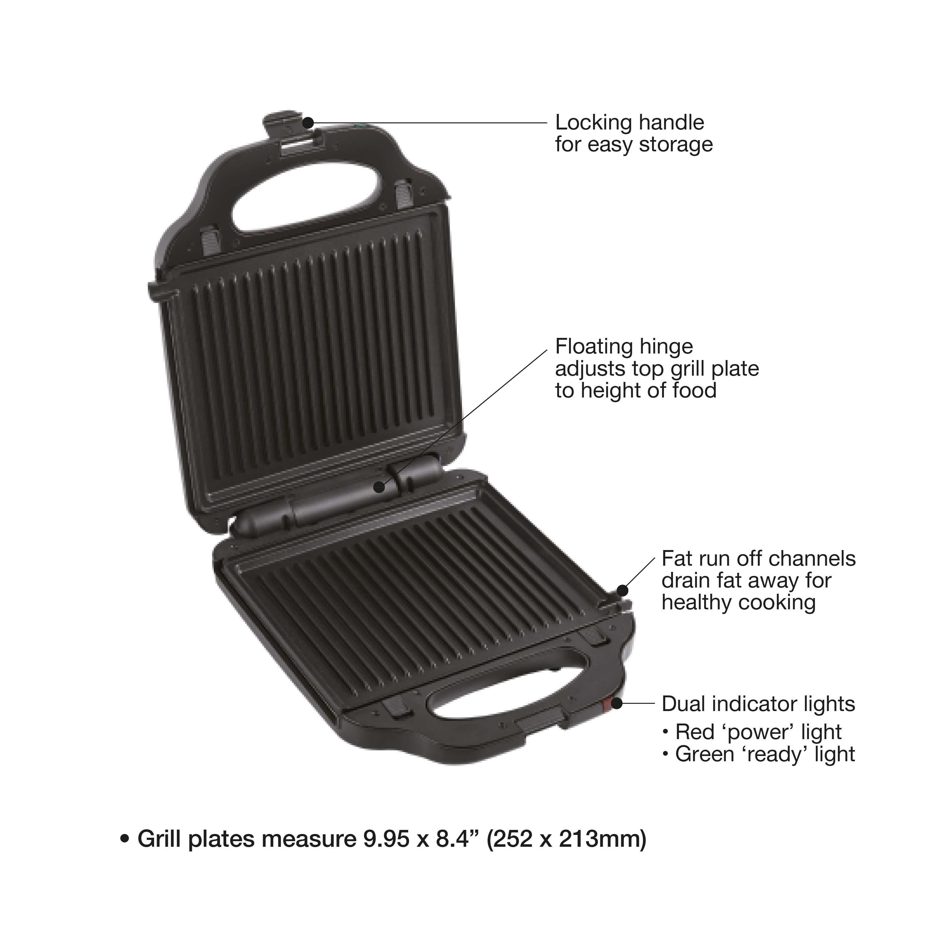 salton sandwich press
