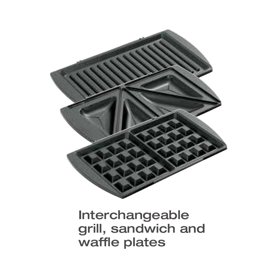 Image 647095_ALTMORE2.jpg, Product 647-095 / Price $49.99, Salton 3-in-1 Grill, Sandwich, Waffle Maker from Salton on TSC.ca's Kitchen department