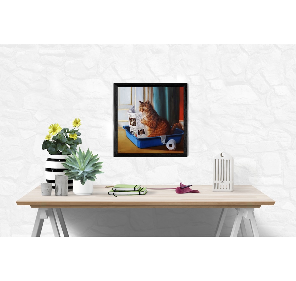 Image 647126_ALTMORE1.jpg, Product 647-126 / Price $52.99, Lucia Heffernan - Kitty Throne from Pure Solutions Gallery Art on TSC.ca's Home & Garden department