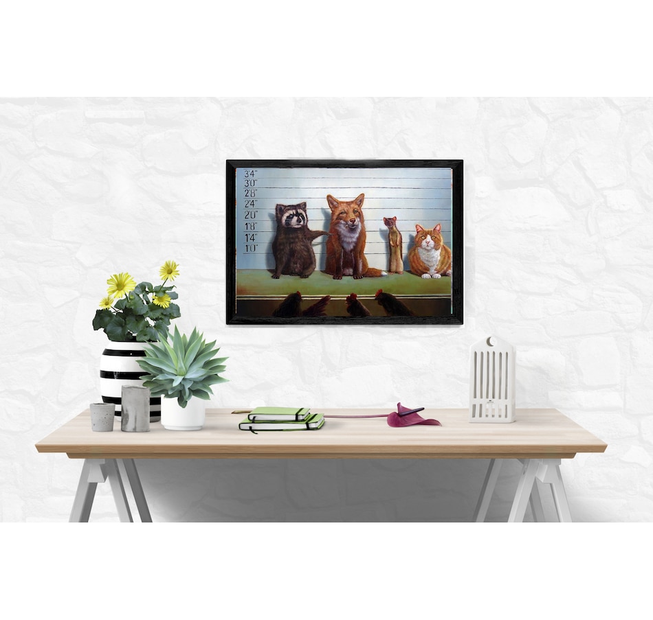 Image 647130_ALTMORE1.jpg, Product 647-130 / Price $52.99, Lucia Heffernan - Usual Suspects from Pure Solutions Gallery Art on TSC.ca's Home & Garden department