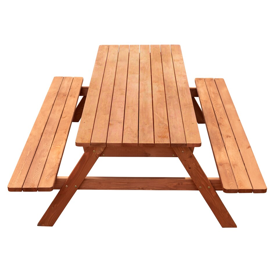Image 647203_ALTMORE3.jpg, Product 647-203 / Price $725.00, Leisure Season Picnic Table with Storage Compartment from Leisure Season on TSC.ca's Home & Garden department