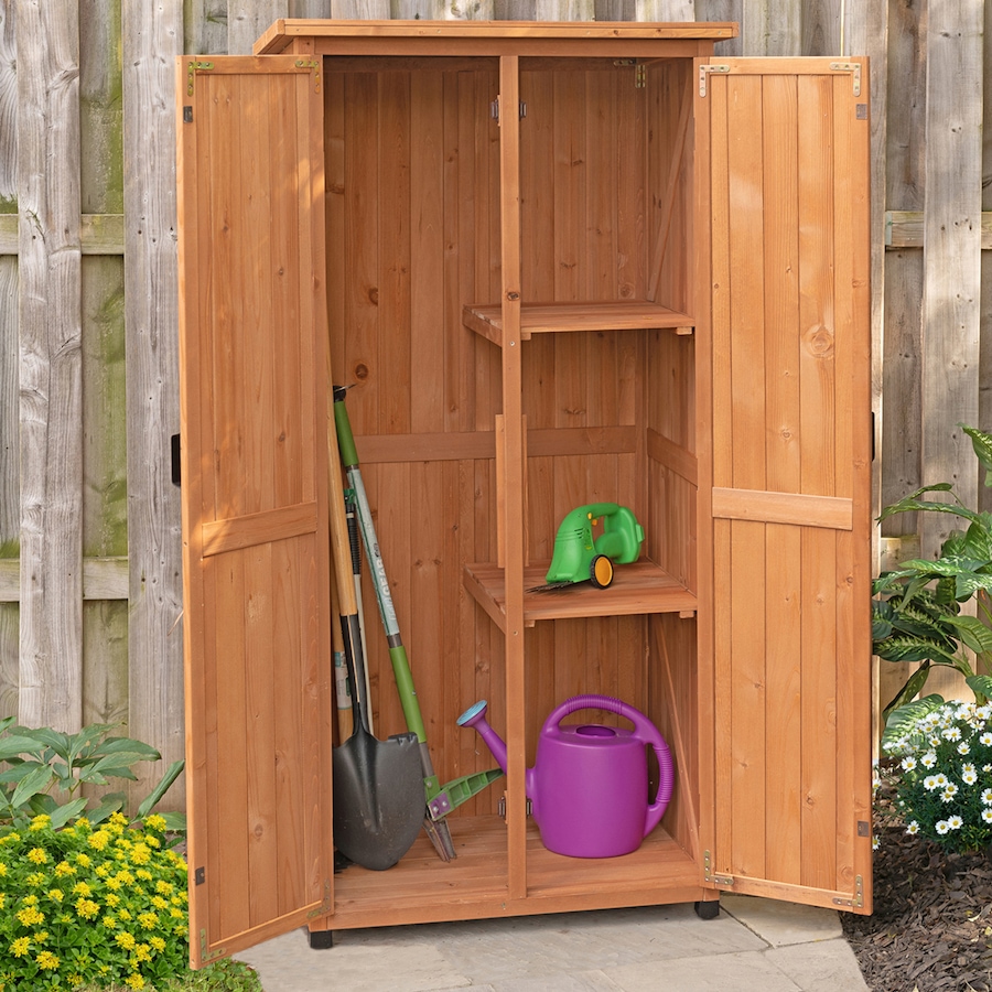 Image 647207_ALTMORE5.jpg, Product 647-207 / Price $505.00, Leisure Season Vertical Storage Shed from Leisure Season on TSC.ca's Home & Garden department