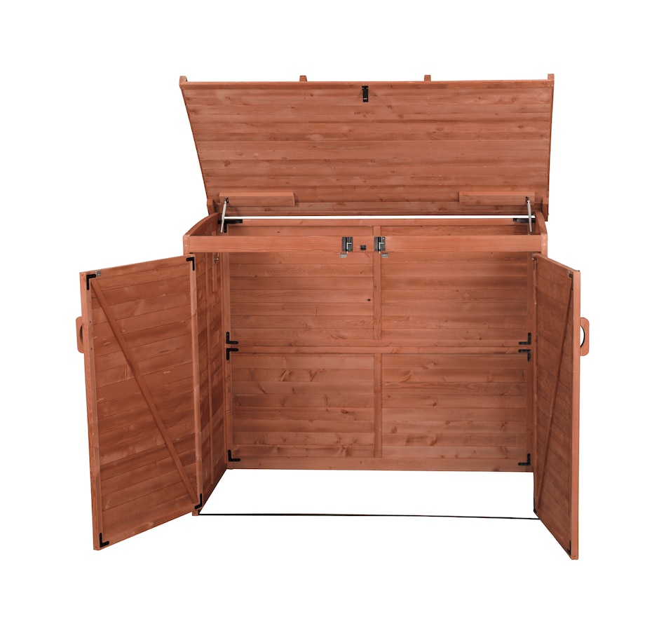 Image 647212_ALTMORE1.jpg, Product 647-212 / Price $626.99, Leisure Season Large Horizontal Refuse Storage Shed from Leisure Season on TSC.ca's Home & Garden department