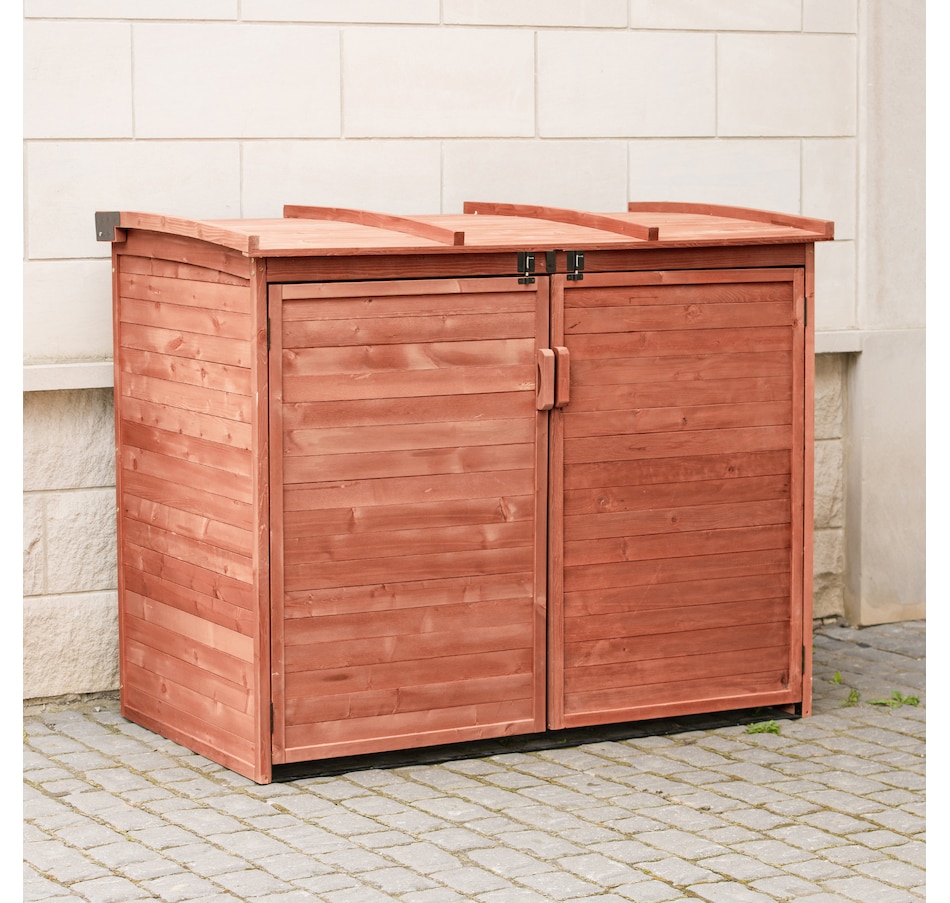Image 647212_ALTMORE5.jpg, Product 647-212 / Price $626.99, Leisure Season Large Horizontal Refuse Storage Shed from Leisure Season on TSC.ca's Home & Garden department