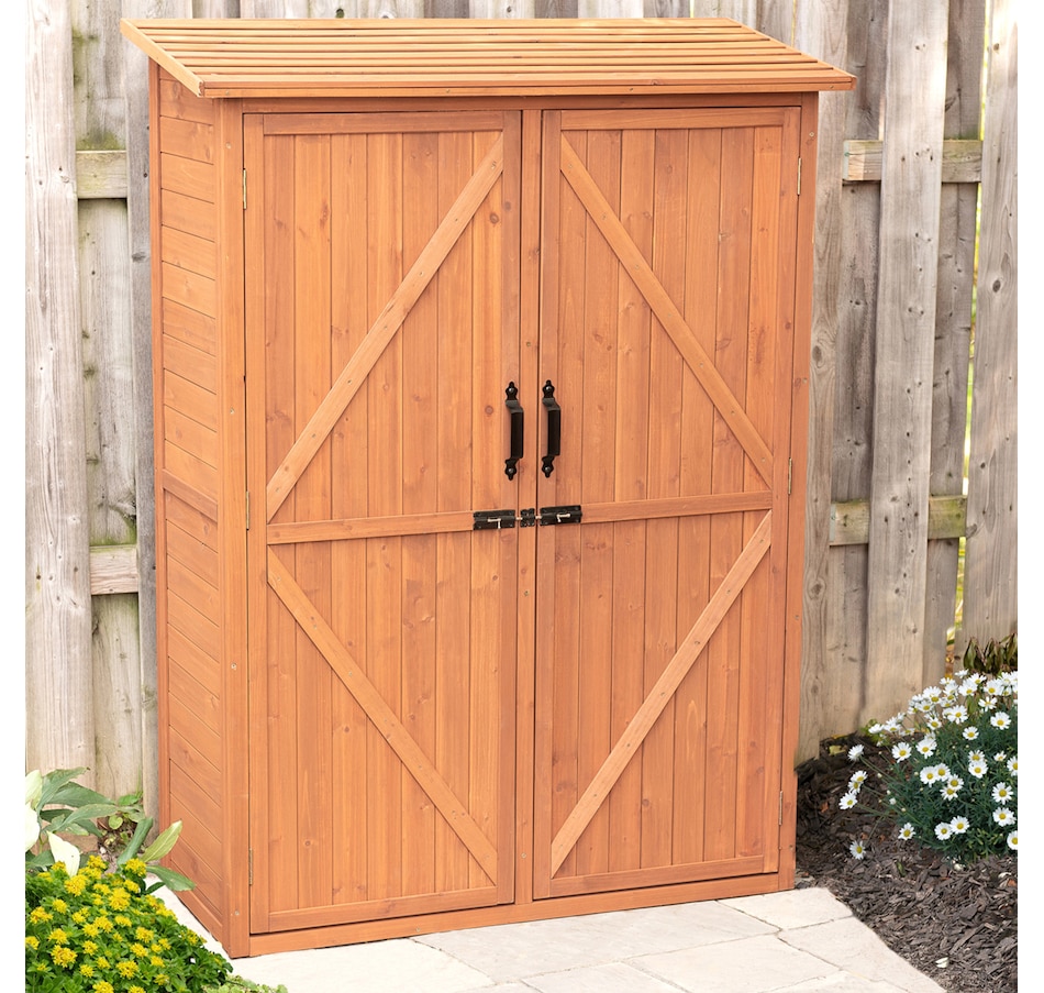 Image 647214_ALTMORE5.jpg, Product 647-214 / Price $667.99, Leisure Season Multi-Compartment Storage Cabinet from Leisure Season on TSC.ca's Home & Garden department