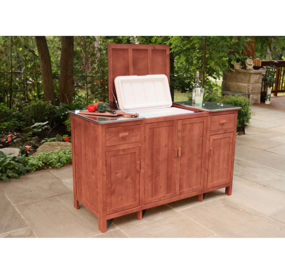 Image 647223_ALTMORE4.jpg, Product 647-223 / Price $848.99, Leisure Season Buffet Server with Cooler Compartment from Leisure Season on TSC.ca's Home & Garden department
