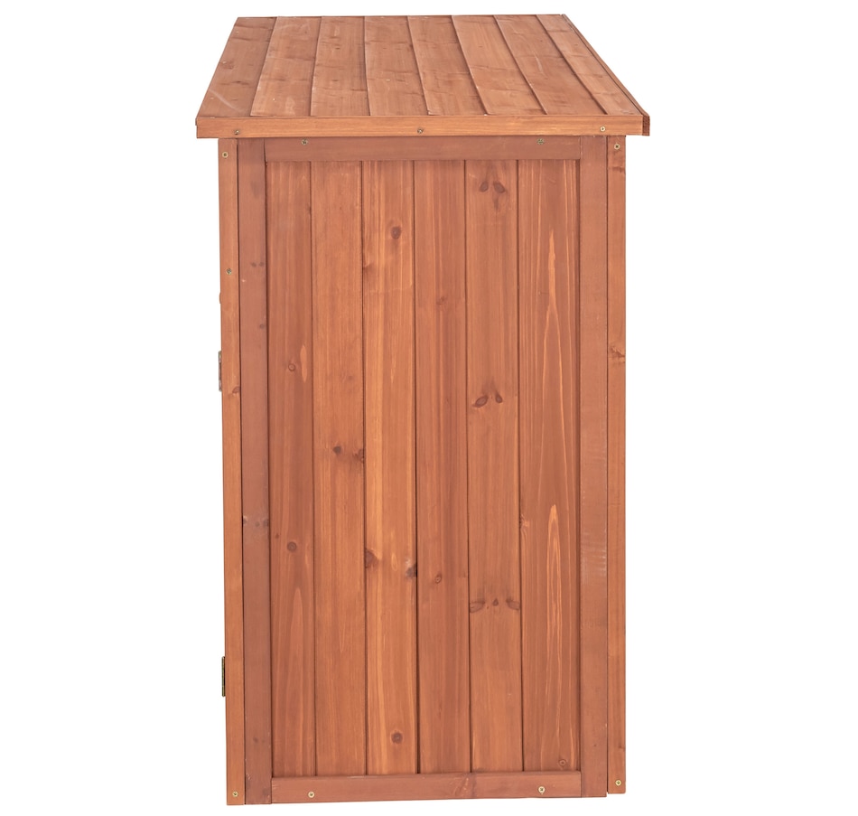 Image 647229_ALTMORE3.jpg, Product 647-229 / Price $505.00, Leisure Season Short Display and Hideaway Storage Cabinet from Leisure Season on TSC.ca's Home & Garden department