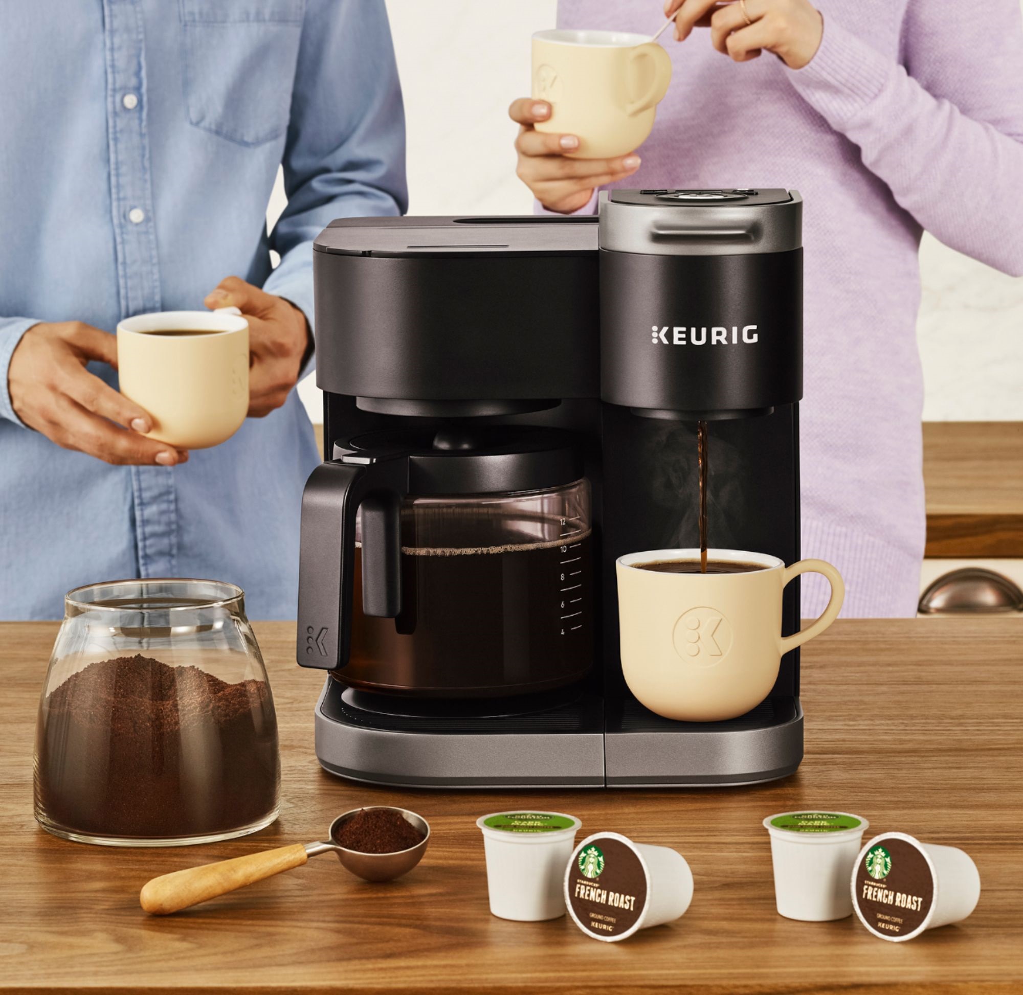 Keurig tea shop and coffee maker