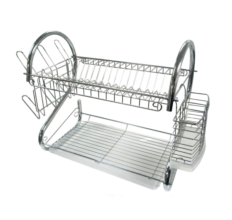 Image 647355_ALTMORE1.jpg, Product 647-355 / Price $34.99 - $39.99, Better Chef Chrome Dish Rack from Better Chef on TSC.ca's Kitchen department