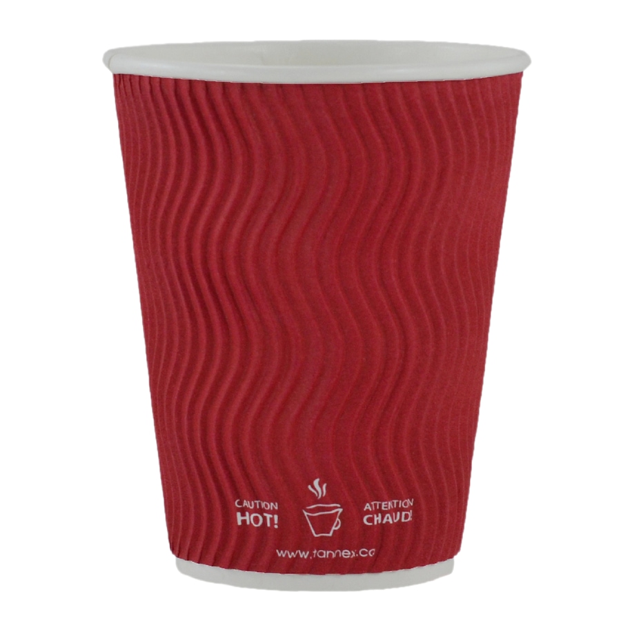 Image 647370_RED.jpg, Product 647-370 / Price $27.99, Tannex Double-Wall 4-oz Paper Hot Cups (200 Pack) from Tannex on TSC.ca's Kitchen department