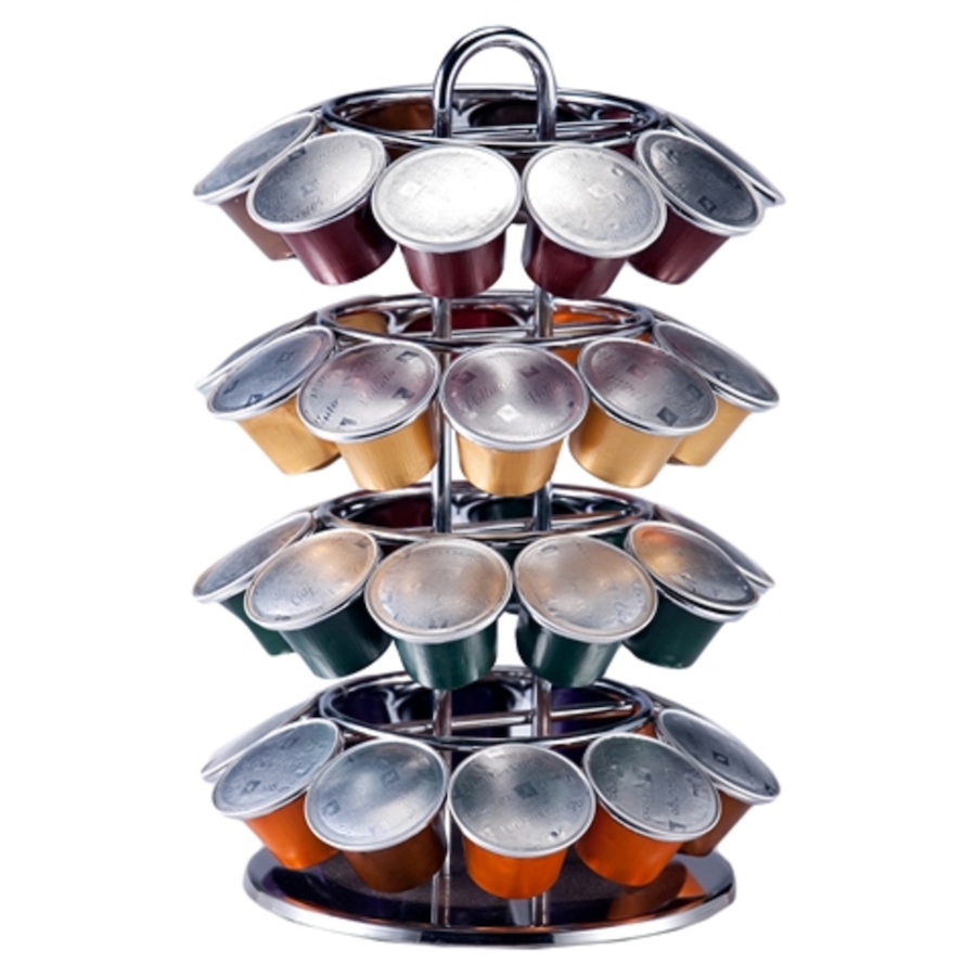Image 647374.jpg, Product 647-374 / Price $36.99, Tannex OneBrew Nespresso Carousel (holds 40 capsules) from Tannex on TSC.ca's Kitchen department